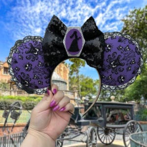Haunted Mansion Ears, Disney Haunted Mansion Inspired Ears, Mickey Ears, Minnie Ears, Disney Ears, MADE TO ORDER