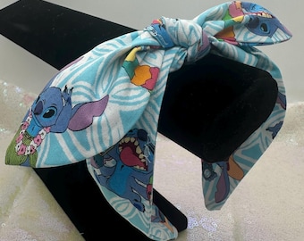 Disney Stitch Knotband, Stitch Headband, Disney Lilo and Stitch Headband, Knotband, Headband, Bowband, READY TO SHIP