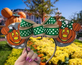 Disney Mickey Pumpkin Inspired Ears, Mickey Pumpkin Ears  display picture 3