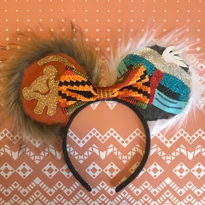 Rafiki Inspired Disney Ears, Lion King Inspired Ears, Disney Ears, Mickey Ears, Minnie Ears, Mouse Ears, READY TO SHIP