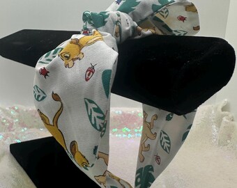 Disney Lion King Simba and Nala Knotband, Lion King Headband, Simba, Nala, Knotband, Headband, Bowband, READY TO SHIP