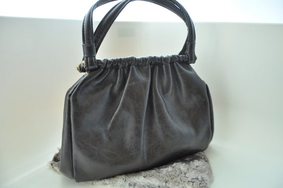 Vintage Dark Brown Purse - image 2