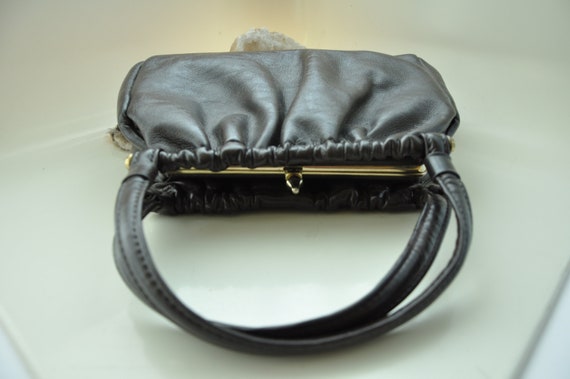 Vintage Dark Brown Purse - image 5