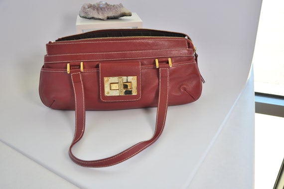 ralph lauren leather purse