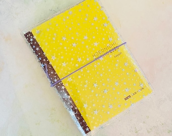 Handmade Hobonichi Techo Cousin Avec jelly cover. A5 Hobonichi Avec Jelly cover. Hobonichi A5 jelly cover. HobonichiJelly cover.