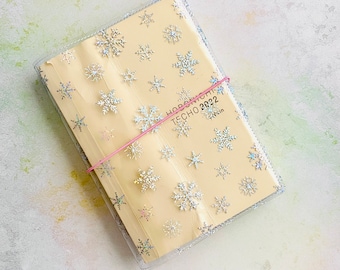 Handmade jelly cover for Hobonichi A5. A5 Hobonichi Jelly cover. Hobonichi planner cover. Jelly planner cover. Hobonichi accessories.