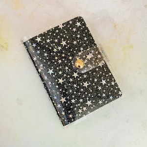 Handmade Stalogy A6 Jelly cover with snap closure. A6 Stalogy Jelly cover with snap closure. Jelly planner cover. Stalogy A6 jelly cover