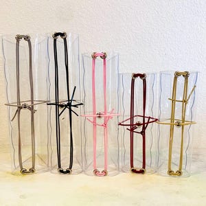 Handmade All Clear Jelly planner cover. Jelly planner cover.  Ring planner cover. planner binder. Handmade jelly ring planner cover. Planner