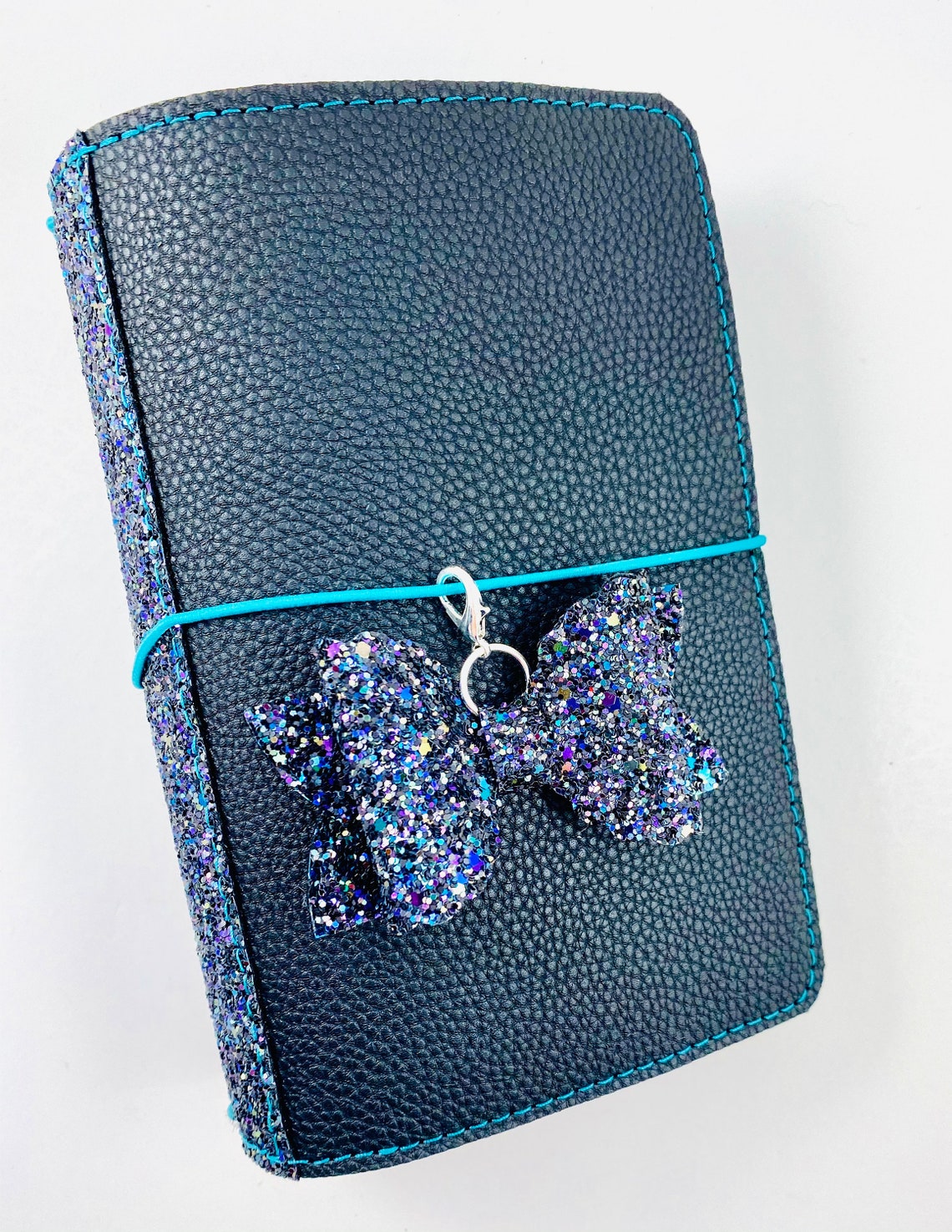 Handmade faux leather planner cover. Travelers notebook Etsy