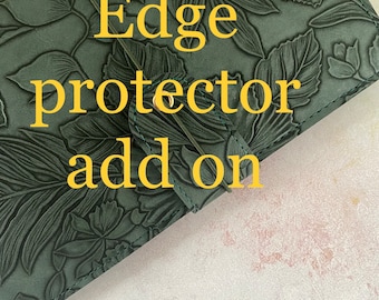 Faux leather Edge protector add on.