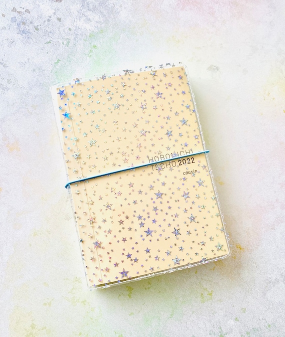 Clear Cover on Cover for Hobonichi A5 Cousin Planner Cover Clear Cover on Cover for Hobonichi A5 Cousin Planner Cover