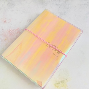 Handmade Hobonichi Techo Cousin Jelly cover. A5 Hobonichi Jelly cover. Hobonichi planner cover. Jelly planner cover. Hobonichi accessories afbeelding 3