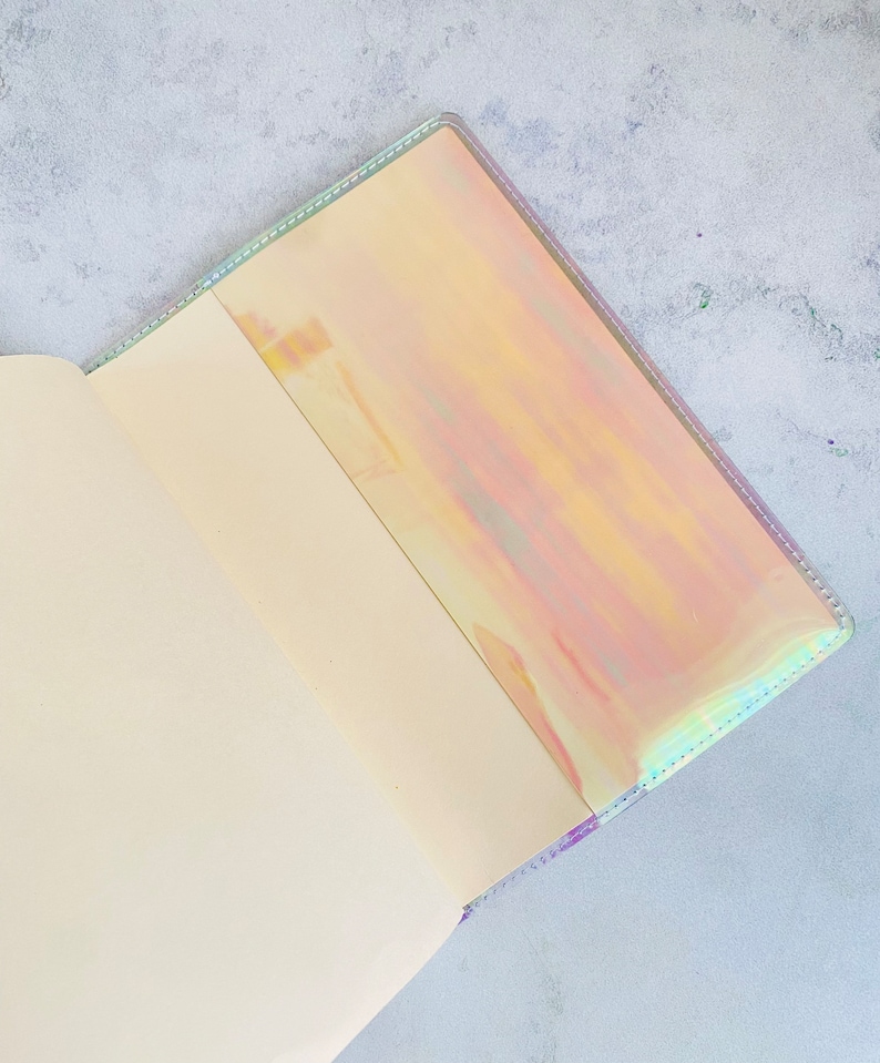 Handmade Hobonichi Techo Cousin Jelly cover. A5 Hobonichi Jelly cover. Hobonichi planner cover. Jelly planner cover. Hobonichi accessories afbeelding 6