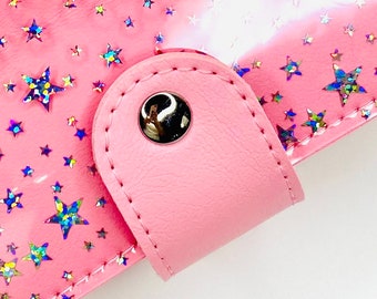 Planner magnetic snap closure add on.