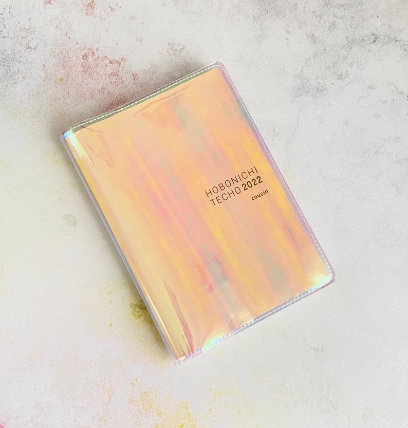 Handmade Hobonichi Techo Cousin Jelly cover. A5 Hobonichi Jelly cover. Hobonichi planner cover. Jelly planner cover. Hobonichi accessories afbeelding 4
