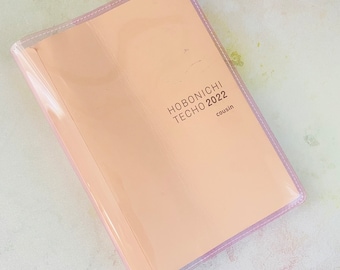 Handmade Hobonichi Techo Cousin Jelly cover. A5 Hobonichi Jelly cover. Hobonichi planner cover. Jelly planner cover. Hobonichi accessories
