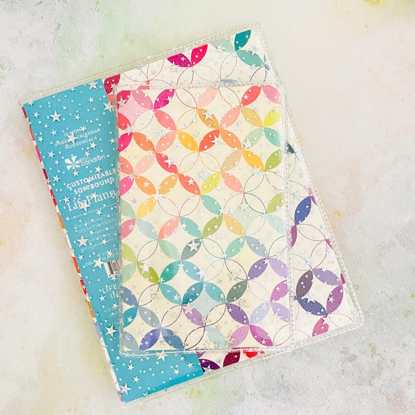 Erin Condren soft bound planner jelly cover. Erin Condren softbound journal jelly cover. Handmade jelly planner cover. 8x10 Erin Condren