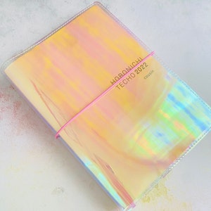 Handmade Hobonichi Techo Cousin Jelly cover. A5 Hobonichi Jelly cover. Hobonichi planner cover. Jelly planner cover. Hobonichi accessories afbeelding 2