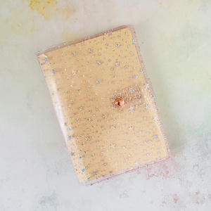 Handmade Hobonichi Techo Cousin Jelly cover. A5 Hobonichi Jelly cover. Hobonichi planner cover. Jelly planner cover. Hobonichi accessories.