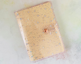 Handmade Hobonichi Techo Cousin Jelly cover. A5 Hobonichi Jelly cover. Hobonichi planner cover. Jelly planner cover. Hobonichi accessories.
