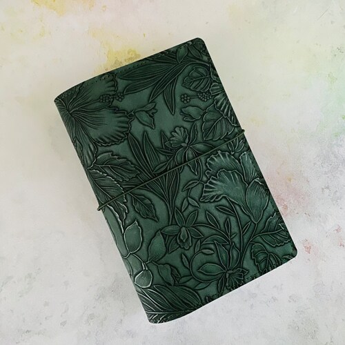 Handmade Faux Leather Planner Cover. Embossed Faux Leather Etsy