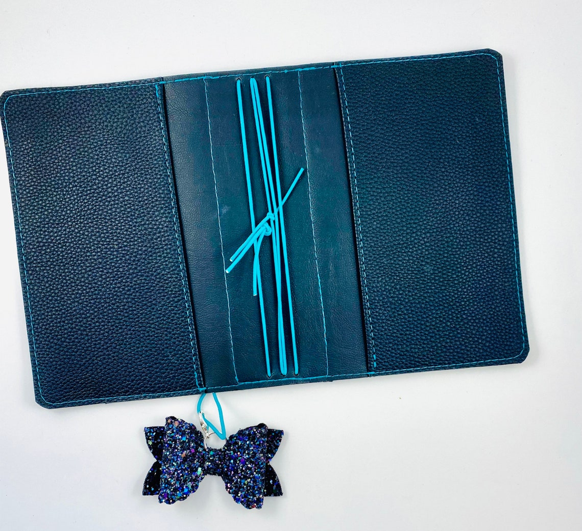 Handmade faux leather planner cover. Travelers notebook Etsy