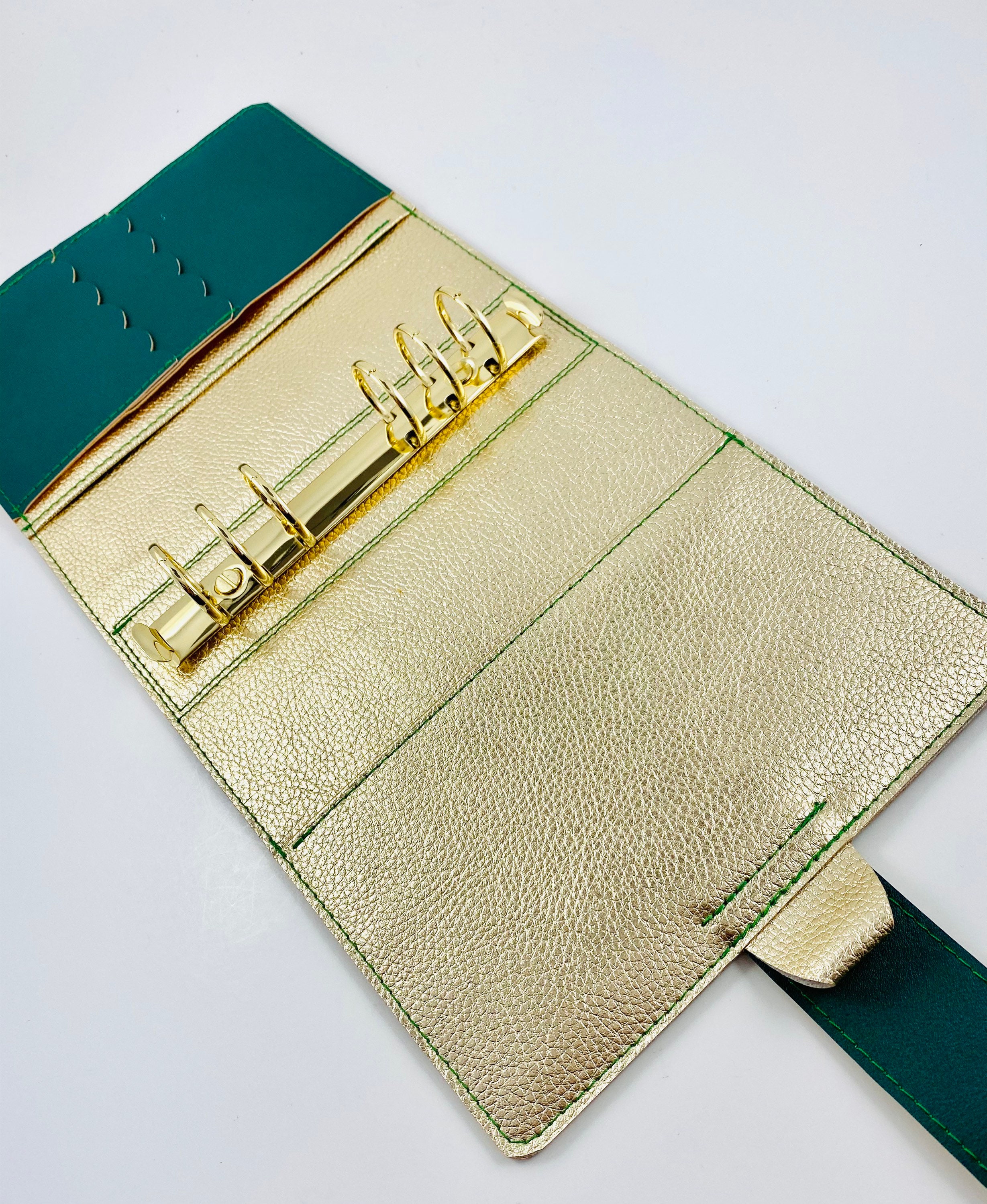 B6 30mm rings planner. Handmade Planner cover. B6 rings Etsy