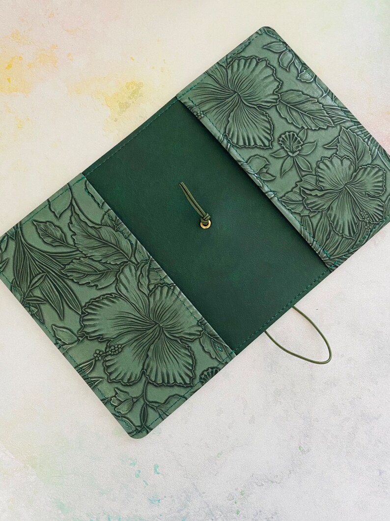 Handmade Faux Leather Planner Cover. Embossed Faux Leather Etsy