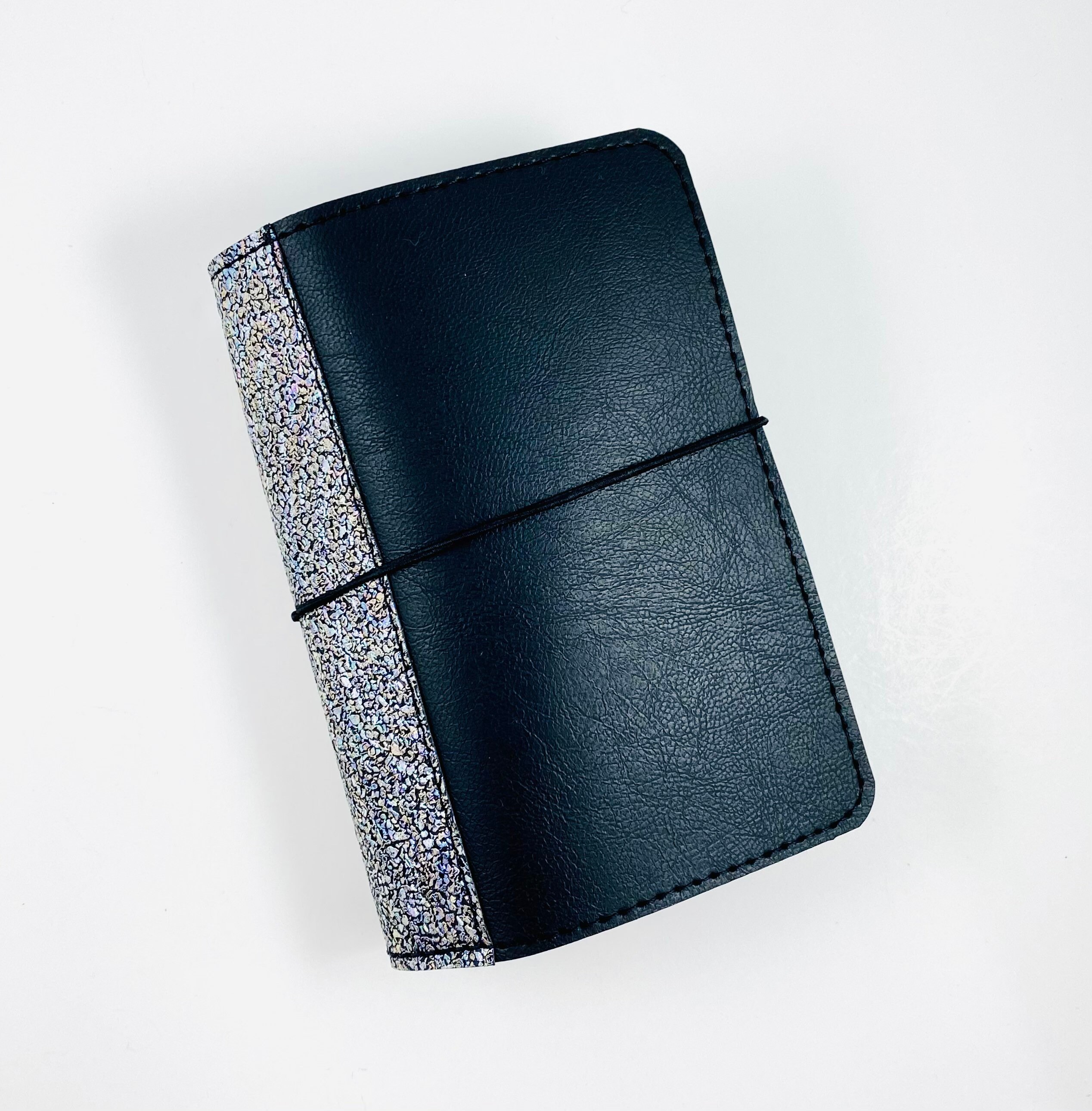 Handmade faux leather planner. Happy planner cover. Faux Etsy