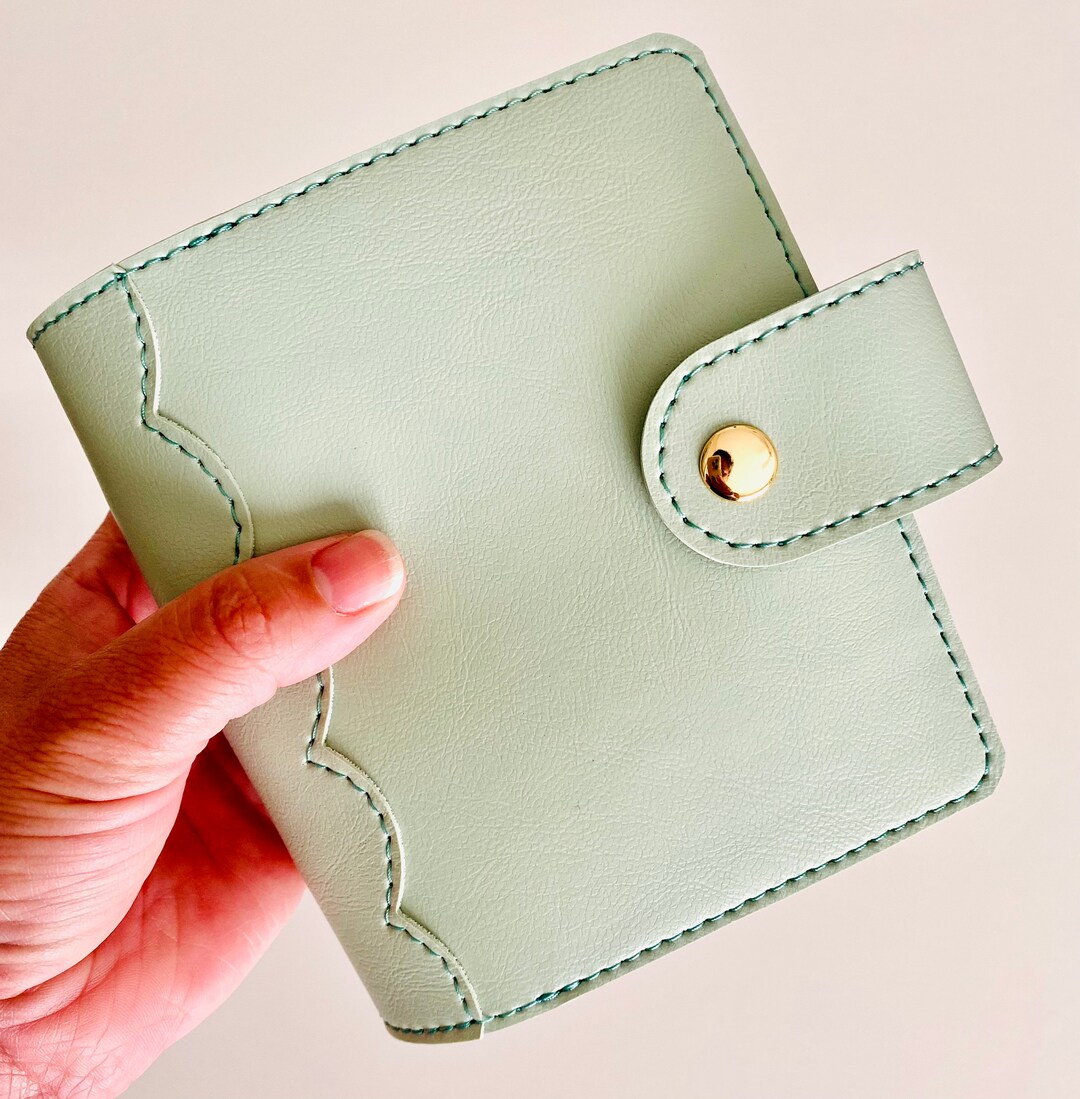 Pocketa7 Size Planner With 30mm Gold Rings. A7 Faux Leather Planner