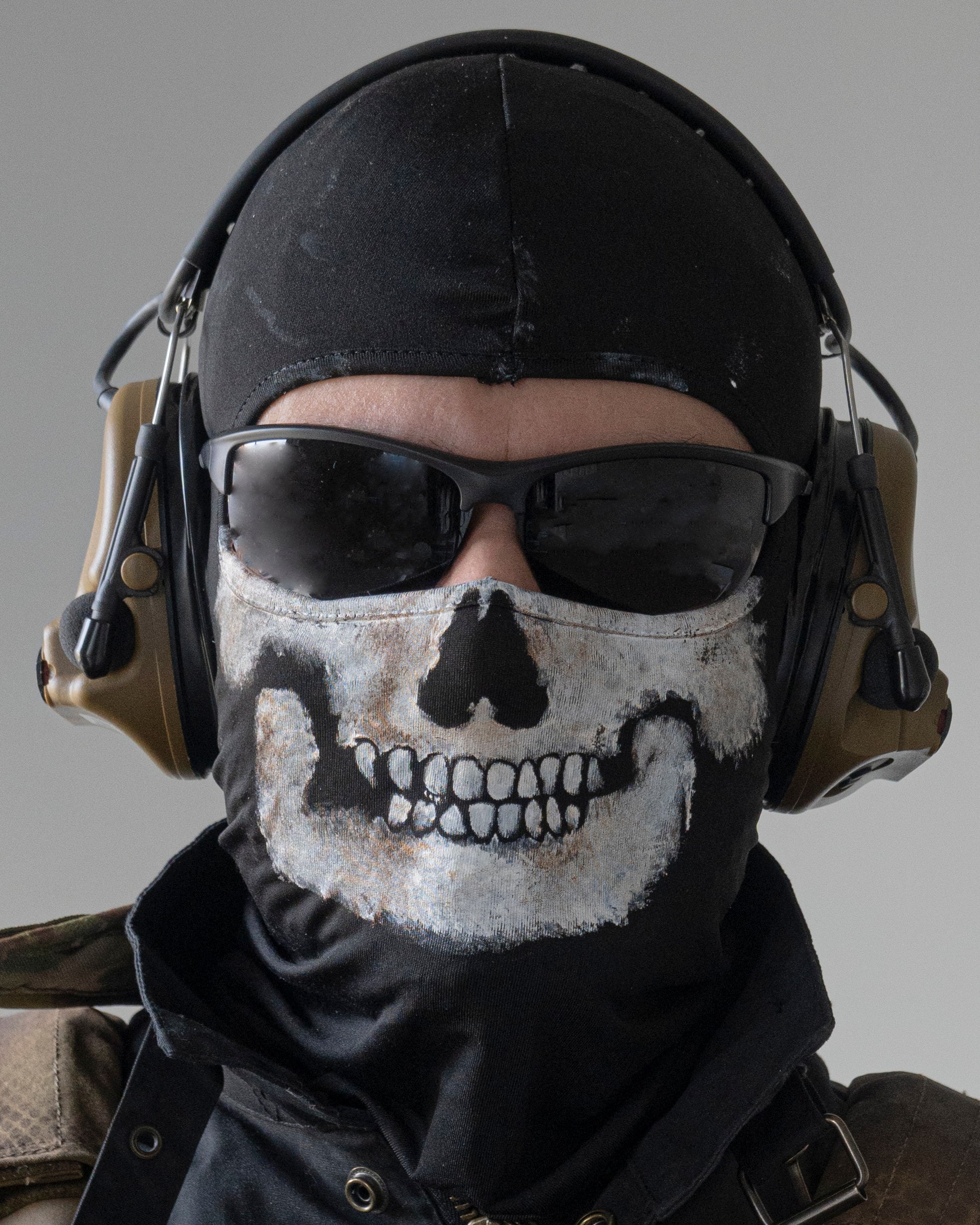 MWII Ghost Mask 2022 COD Cosplay Airsoft Tactical Skull Full Mask