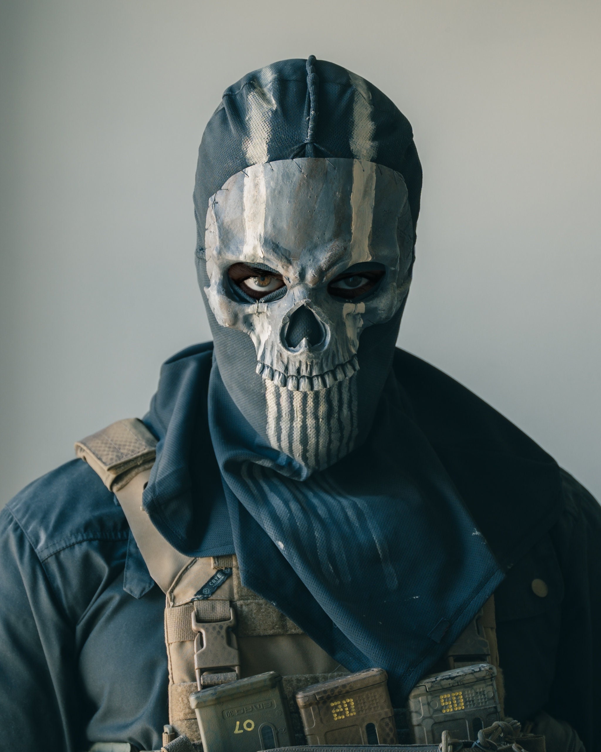 MWII Ghost Mask 2022 COD Cosplay/Airsoft/Tactical