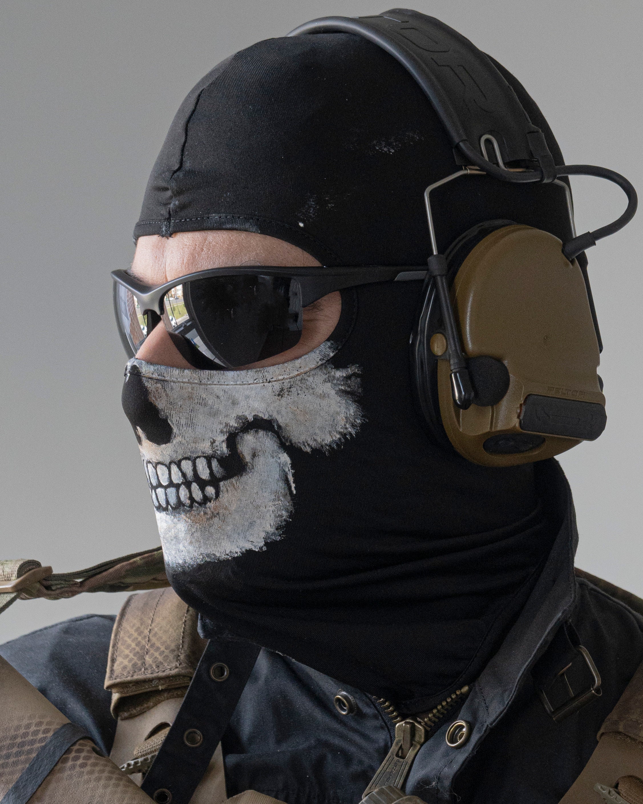 Cod Ghost Operator Mw Tactical Skull Mask Etsy
