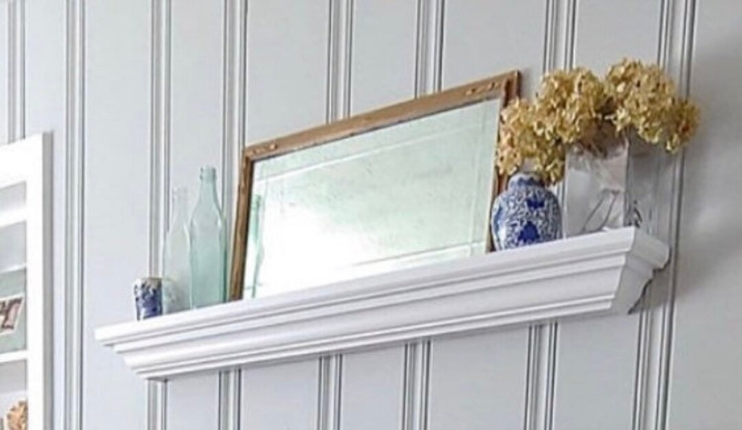 Shelf With Lip / Crown Molding Shelf With Lip / Floating Shelf With Lip