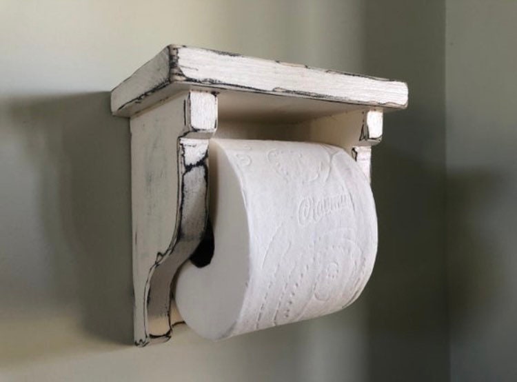 Misounda Toilet Paper Holder Without Drilling with Wet Wipes Box