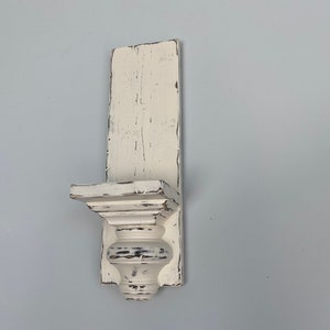 Juego de apliques de pared estilo rústico / Portavelas / Aplique de pared / Decoración rústica / Portavelas LED sin llama de 7,6-10,2 cm de diámetro