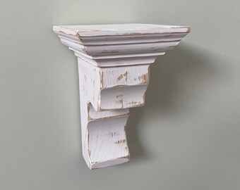 French Country Corbel Ledge / Country Farmhouse Corbel / Rustic Decor / Candle Sconce / Candle Holder