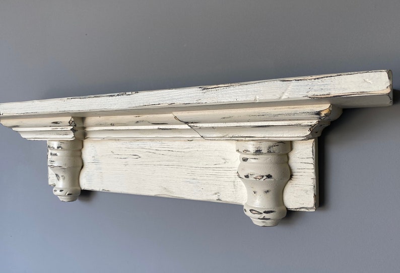 French Country Shelf / Farmhouse Shelf / Mantel Shelf / Etsy
