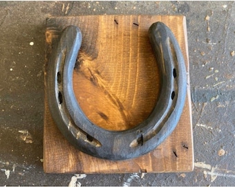 Lucky Horseshoe - Horseshoe Above Door - Welcome Horseshoe - Country Decor - Unique Housewarming Gift - Unique Wedding Gift
