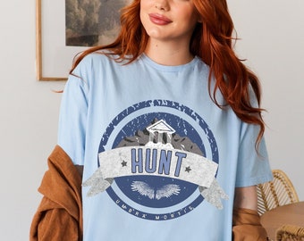 Hunt Athalar Umbra Mortis Tee Shirt - Crescent City T-shirt - Crew Neck T-shirt - Bookish T-shirt - Sarah J Maas Official Licensed Merch