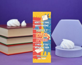 Beach Read Bookmark  Bibliophile Bookmark - Book Lover Gift - Romance Reader Bookmark