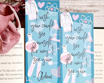 See Yourself the Way I Do - The Love Hypothesis Bookmark - Bibliophile Bookmark - Book Lover Gift- Mother's Day Gift