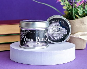 Xaden Riorson Candle - Fourth Wing Officially Licensed - Literary Candle - Bookish Candle - Rebecca Yarros - Soy Vegan Candle