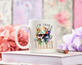Team Villain Mug - Coffee Lover Mug - Gifts For Bookworms - Book Lover Gift - Birthday Gift