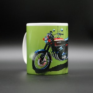 Retro Style SUZUKI Motocycle Mechanic Gift Garage Mug