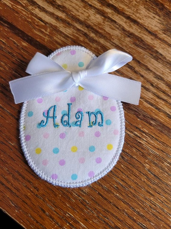 Easter Basket Tags Easter Name Tags Etsy