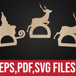 Serviettenring SVG, Weihnachtsservietten ring eps,pdf,svg,svg,Serviettenhalter svg,Tischeinstellung svg,Weihnachten SVG,Weihnachts svg