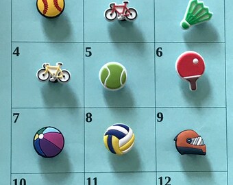 crocs soccer ball charm
