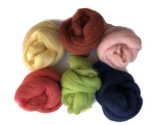 Wool for Needle Felting, Wet Felting Wool, Raw Wool Kit, Wool Roving Bulk,  Chunky Wool for Spinning, Wool Felt Batting, Wool Yarn Felt Balls 