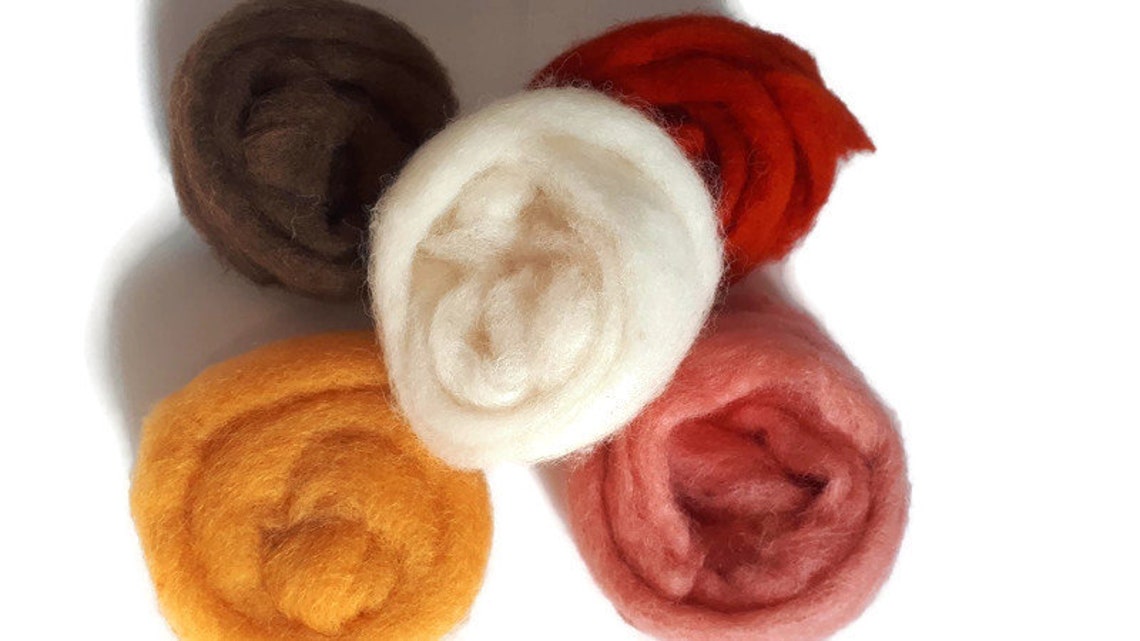 Needle Felting Wool Merino Wet or Dry Felting Roving Wool, Wool Supply